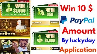 Lucky day app - win free real money | lucky day 10$ dirito on paypal screenshot 4