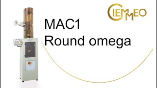 Ciemmeo MAC1 Automatic Round Omega Chain strip/wire wrapping machine