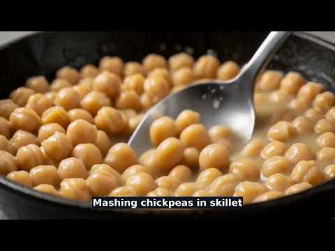 Curried Chickpea and Spinach Wraps recipe video thumbnail