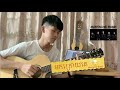 Mustache Band - មកក្រោយគេ & Chords (Fingerstyle Guitar Cover)