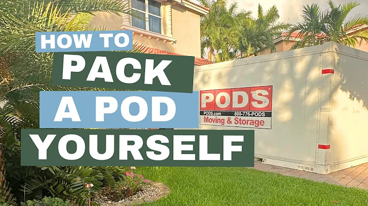 How to Pack A Pod Container for Moving Yourself