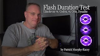 Strobe Flash Duration Test with Godox, Dynalite, Elinchrom, & Orlit by Patrick Murphy-Racey