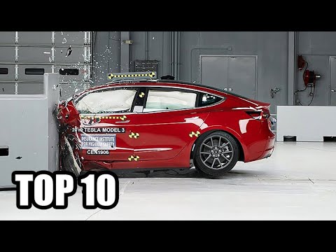 TOP 10 SAFEST LUXURY CARS 2022 (IIHS CRASH TEST)