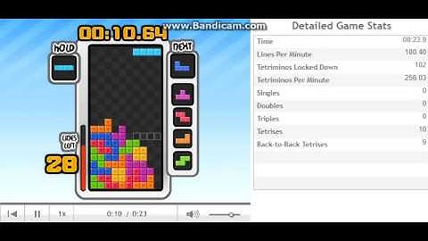 Tetris Friends　Sprint 23.90