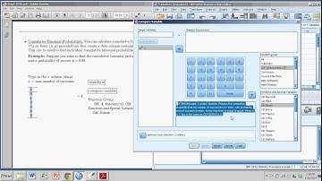 Calculating Cumulative Binomial Probabilities with SPSS