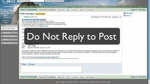 Forum Email Notification