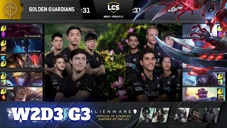 Golden Guardians vs Cloud 9 | Week 2 Day 3 S10 LCS Summer 2020 | GG vs C9 W2D3