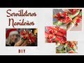 DIY NAVIDEÑO | Servilleteros navideños