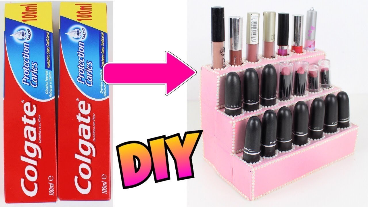 DIY: Organizador de Labiales 