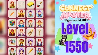 Connect Master level 1550 hard level Walkthrough Solution 