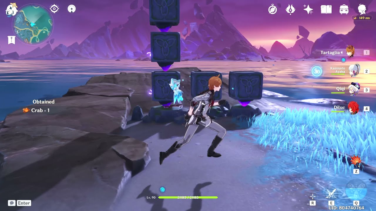 Genshin Impact Seirai Island Electro Cube Puzzle - Stacking Cubes