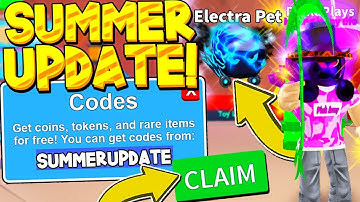 4 SECRET SUMMER UPDATE CODES IN MINING SIMULATOR! Roblox