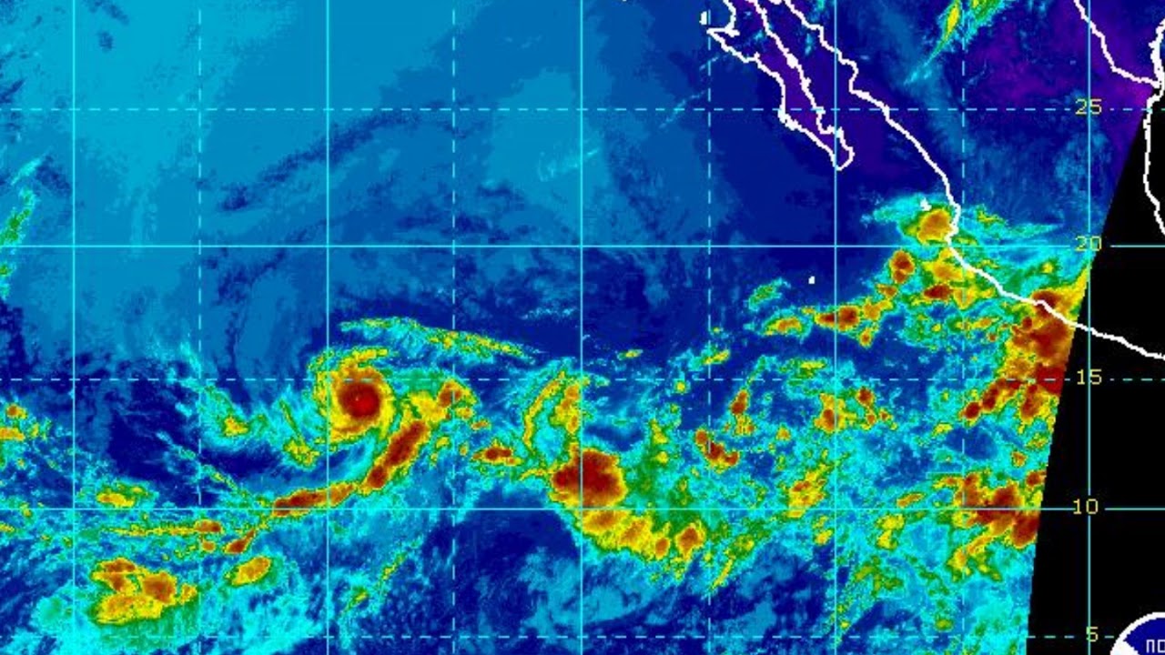 update on hurricane hector on august 3 2018 YouTube