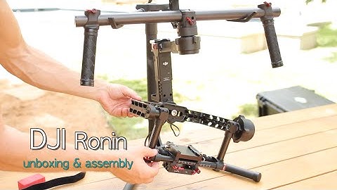 DJI Ronin - Unboxing & Assembly | MicBergsma