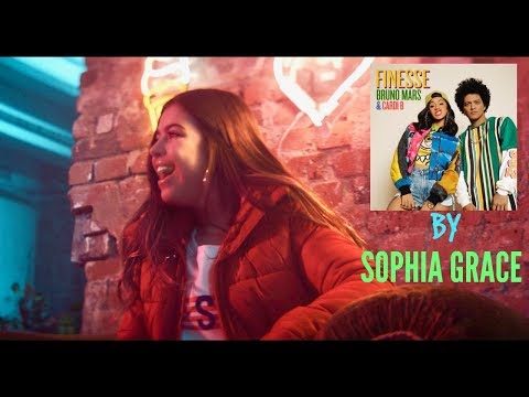 SOPHIA GRACE SINGS – BRUNO MARS Finesse FT CARDI B.