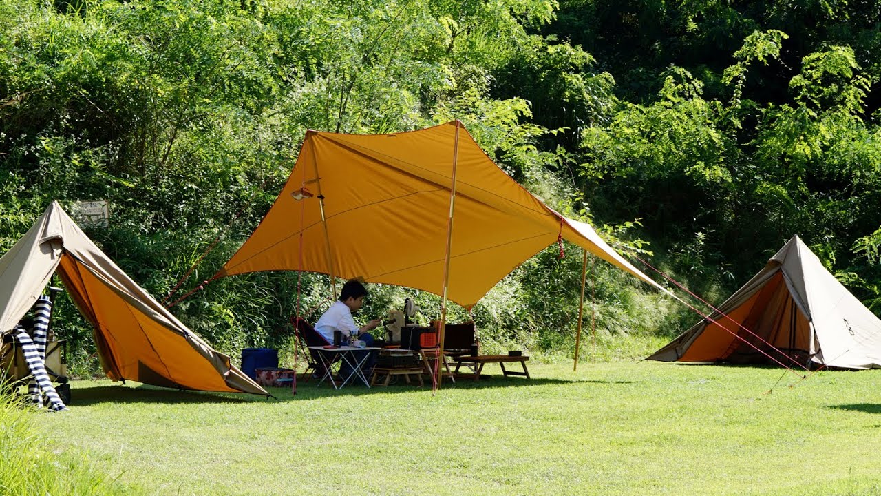 Camp] Two men camp. Panda TC x TC Wing x Panda TC! ~ Tenmak Design