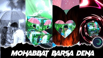 MOHABBAT BARSA DENA HARD XML || NEW TRENDING XML FILE || BY AMIT CREATION 🌧