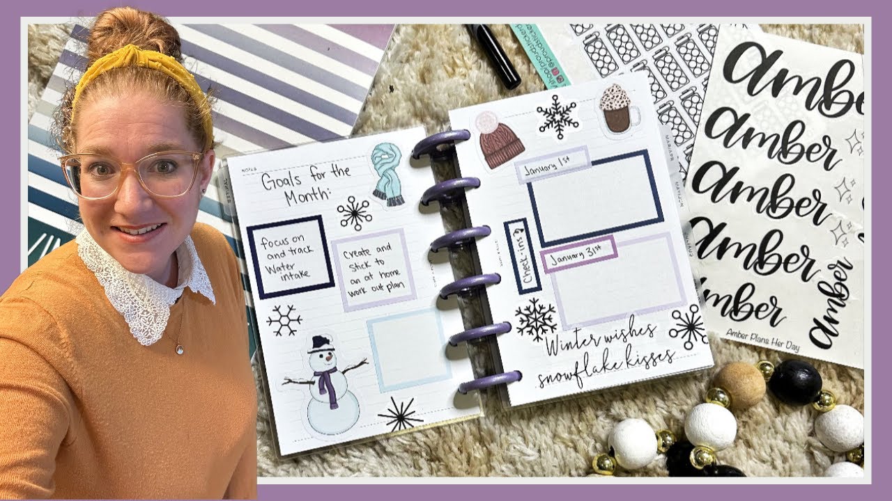 fitness-planner-set-up-in-a-cloth-and-paper-planner-youtube