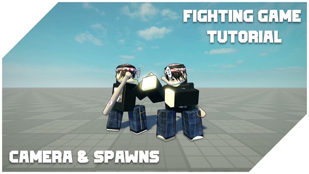 Fighting Game Tutorial On Roblox #1 (Camera and Spawns) - YouTube