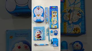 Adorable Doraemon Stationery Items, Pencil Case, Coin Bank, Notebook, Pen #stationery #backtoschool
