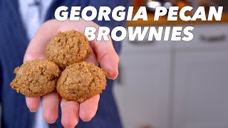 (Except They're Cookies) Georgia Pecan Pecan Brownies - Old Cookbook Show