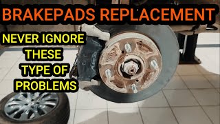 How to replace car front brake pads | Getting it replaced after 30000kms | #replacement #brakepads