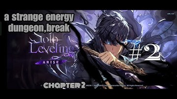 Sololeveling:arise mobile( Dungeon break ) part2 complete full walkthrough gameplay (ios,Android)