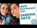 SABRINA SATO RESPONDE PERGUNTAS SOBRE MATERNIDADE | MACETES DE MÃE