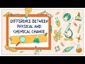 difference between physical and chemical change