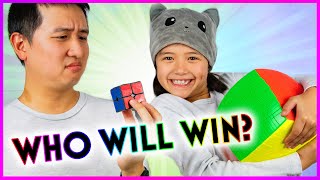 WHOSE CUBE IS THE BEST? ⚔️ Family Cube Battle!!!