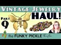 Part 9 Antique & Vintage JEWELRY HAUL How to Identify Old Jewelry 101 Learning Education