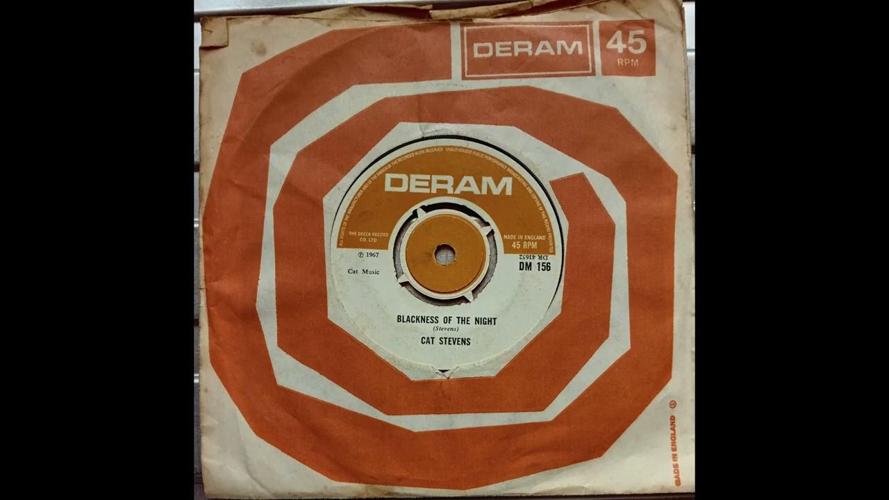 Cat Stevens Blackness Of The Night übersetzung Cat Stevens - Blackness Of The Night (1967 Deram DM 156 b-side) Vinyl