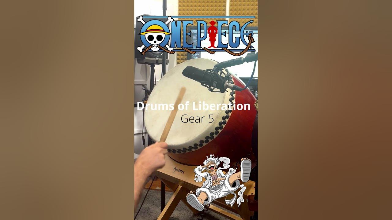 The Drums of Liberation Taiko Opening #shorts #gear5 #drumsofliberation