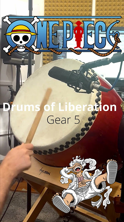 The Drums of Liberation Taiko Opening #shorts #gear5 #drumsofliberation
