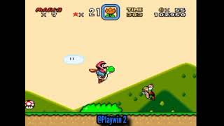 Super Mario World (World 2) - Super Nintendo @SeaBlue29653