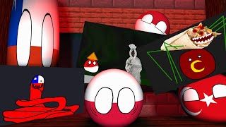 Countryballs School: Painting Halloween [Minecraft Animation]