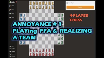 4 Player Chess Realizing Your Game is Against a Team