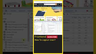 ReactJS Tutorial (How To Logout User) React JS Project, React JS Tutorial For Beginners #shorts
