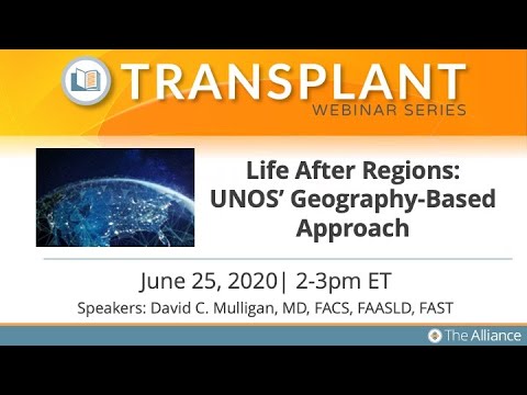 Life After Regions: UNOS’ Geography-Based Approach