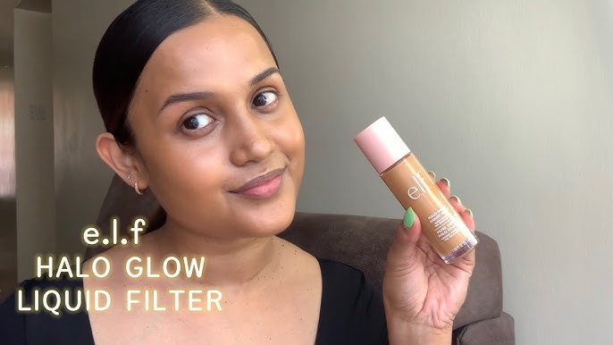 Review: e.l.f. Halo Glow Liquid Filter - 1 Fair & 2 Fair/Light - Adjusting  Beauty