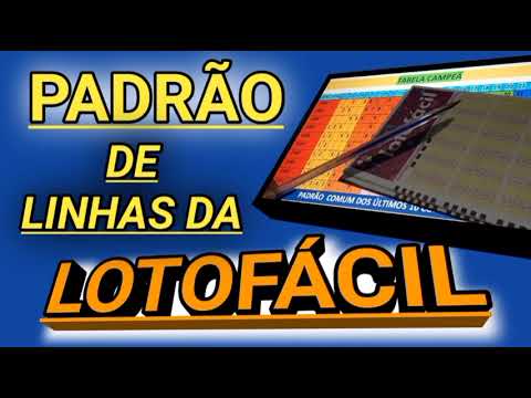 LOTOFÁCIL  - Este PADRÃO PODE TE DAR OS 15 PONTOS \