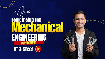 A quick look inside the Mechanical Engineering department at SISTec!