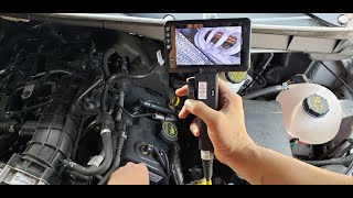 Vividia VA-850 LCD/WiFi 2-Way Articulation HD Borescope Inspection 0.335 Diameter Probe 4.5 Screen