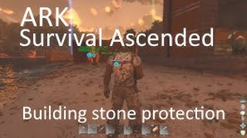 Episode 5 : Building stone protection | Ark