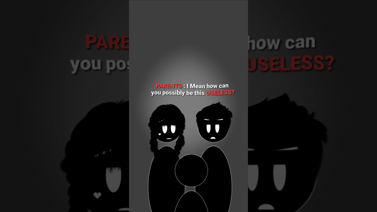 Parents words hurts.. 