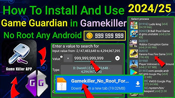 How To Install And Use Game Guardian In Gamekiller App No Root Any Android || 2025