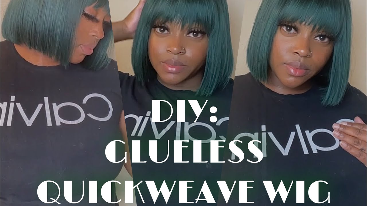 How to make your own bob wig | Beginner friendly | Quickweave Wig ...