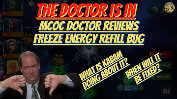 MCOC The Doctor Reviews the Screen Freeze Energy Refill Bug Day 6