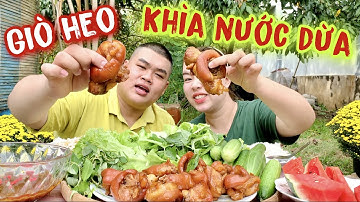 Về Đến Quê Bé Kim Tất Bật Làm Ngay Món Giò Heo Khìa Nước Dừa Ngày Cận Tết Ngon Nhức Nách | Tập 785