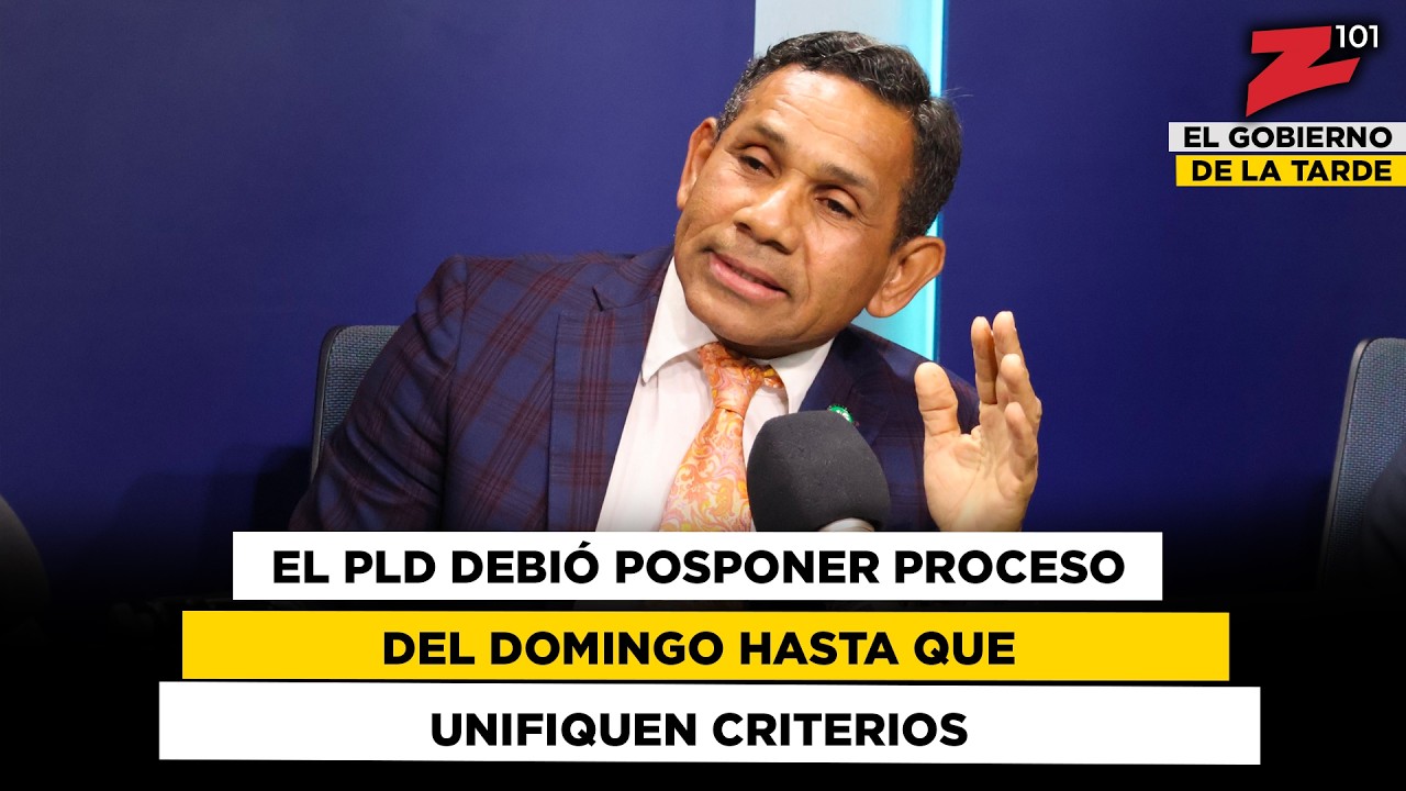 Alfonso Crisóstomo: El PLD debió posponer proceso del domingo hasta que unifiquen criterios